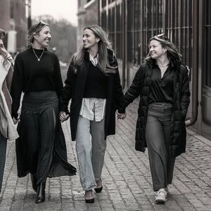 Women's Black Boot Cut Pants